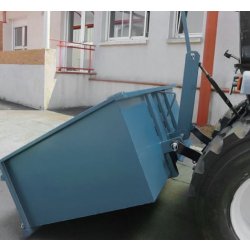 Bennette ou benne 3 points pour arrière de tracteur agricole