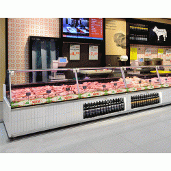 Vitrine réfrigérée FUTURO - Exposition et conservation pour produits alimentaires variés
