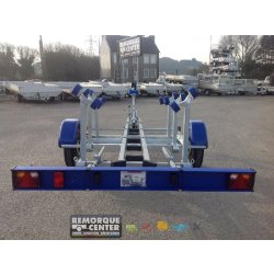 Remorque cassante Sun Way - Corsaire SW845CO12 - PTAC : 1300 Kg - 1 essieu