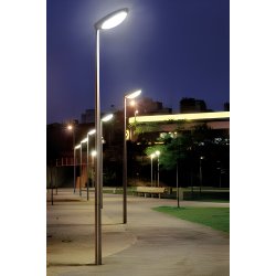 Lampadaire urbain Diorama - HID 150W - Aluminium - 8m