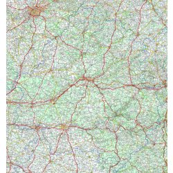 Carte de france departement personnalisable