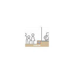 Mgpas30c1010s - mur soutenement gabion plat avec surcharge  - art garden