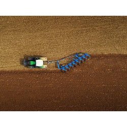 Diamant 16 semi-portées   - charrue agricole - lemken - dégagement sous âge 80 cm