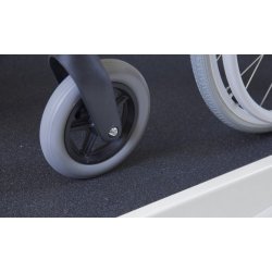 Rampe de seuil en fibre de verre - Adaptable cadres PVC/bois - Charge max 250kg - Marque Patterson