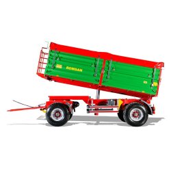 R 140 CSGA benne agricole double essieu - Romsan - capacité 14 000 kg