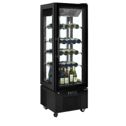 Vitrine réfrigérée UPD400-C Noir TEFCOLD