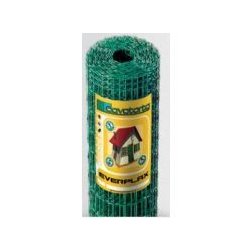 Everplax - clôture grillagée - Cavatorta - rouleaux 25 m - galvanisé et plastifié avec triple fil ondulé