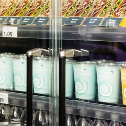 Vitrine réfrigérée pour supermarché Galaxy+ GP20FGD Black L1955mm 43816 TEFCOLD