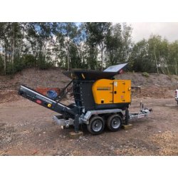Concasseur à mâchoires rubble crusher rc150v
