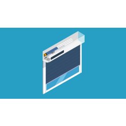 Volet roulant solaire connecté sur mesure - Installation sans travaux, performant, éco-responsable et durable - Fonctionnement à énergie solaire