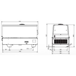 GE 8 YSXC Groupe Électrogène Diesel - Mosa - Yanmar 3TNV80 - 8 kVA - Fréquence : 50 Hz - Refroidissement à eau