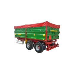 R 100 TASGA Benne agricole à tandem essieu - ROMSAN - capacité 10 000 kg