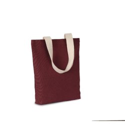 Sac shopping recyclé à fond plat - Kimood - Réf: KI5202 - 285 g/m² - Disponible en plusieurs couleurs