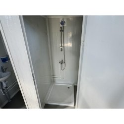 Solution modulaire WC-Douche haut de gamme - Isolation thermique - Dimensions 120x220x250cm