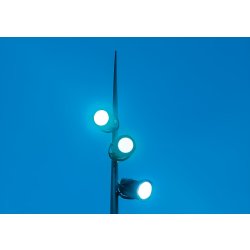 Mât d'éclairage public cylindro-conique tunis / hauteur 6 - 12  m / en acier galvanisé