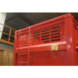 Benne monocoque Gamme TR ? 8 à 24T - Largeur intérieure 2.20m ou 2.30m - Porte arrière 2 vantaux ou monobloc