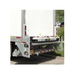 GPTLR - Hayon élévateur Maxon - Récepteur d'amarrage à quai en option - Déplacement de niveau du camion au sol
