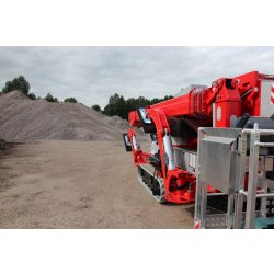 Nacelle araignée avec une capacité de levage 450 kg et un panier rotatif - LEO39GTPLUS