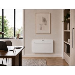 Climatiseur monobloc air-air double conduit, sans unité extérieure - compact et discret -  8 000 à 12 000 BTU/h - idéal pour  logements, bureaux et structures d'accueil - MOKA