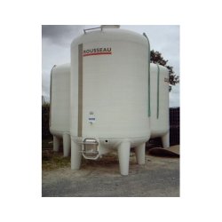 Cuve vinicole en fibre de polyester sur pieds - Capacité de 50 HL à 300 HL - Fabrication française