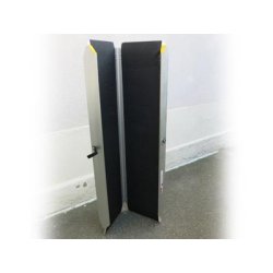Rampes PMR pliables - Aluminium, surface antidérapante, jusqu'à 270 kg