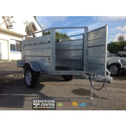 Remorque bétaillère Lider Robust Granada - PTAC : 500 kg - 1 essieu - 250 x 125 cm - Référence 39530