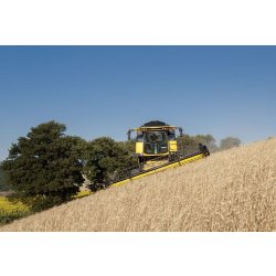 Cx6.90 laterale moissonneuse batteuse - new holland -trémie capacité / version hillside (l) 9 300