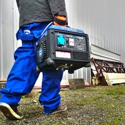 Hg1600i - groupe électrogène portable - hyundai power by builder - puissance 1200 w 1000 w