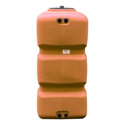 Cuve 1000l Aérienne De Récupération D'eau - Réservoir Compact Terracotta - Elbi Cpn1000