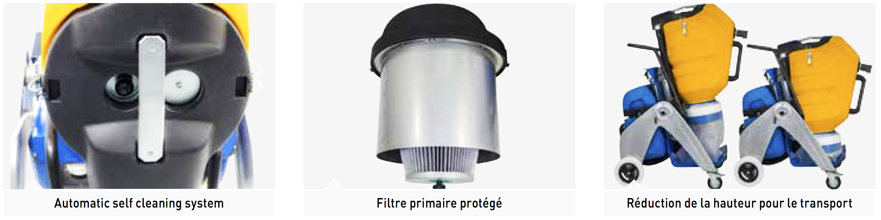 Aspirateur industriel ave cyclone pre-separateur integre - sodevak x2_3