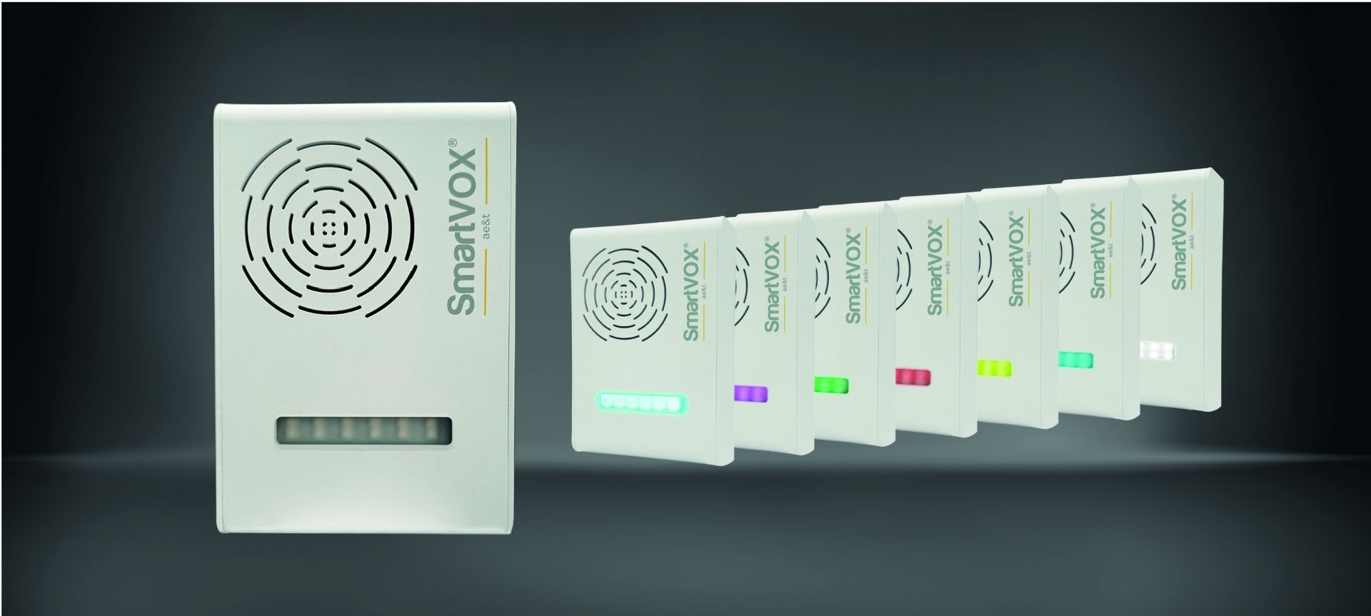 Avertisseur Vocal Radio et feu LED RGB SmartVOX® dédié espaces intérieurs 122 dB(A) SVI230 : la solution innovante pour alerter et communiquer en inté_3