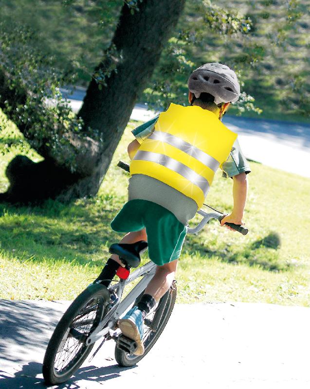 LAMPA - Gilet de sécurité enfant - Réfléchissant, taille universelle 45x42cm, ajustable - 936497_3