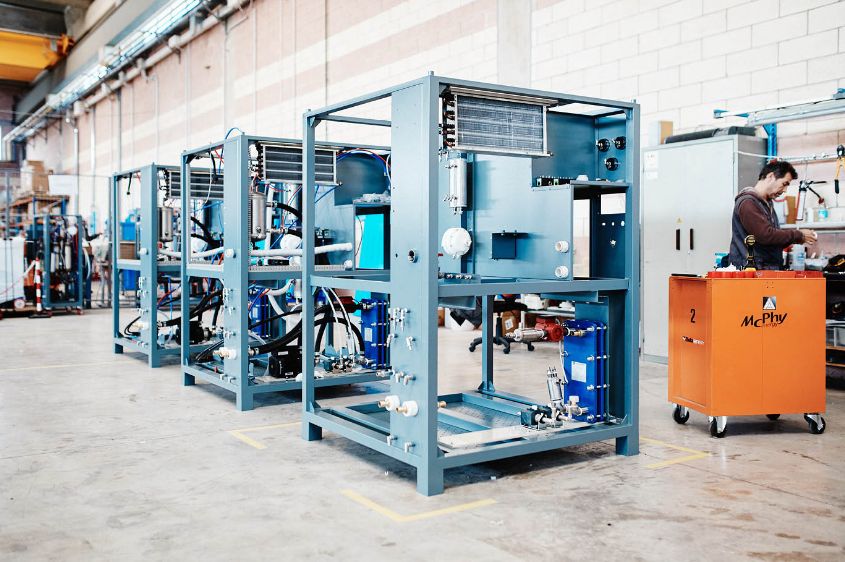 Système McLyzer standardisé avec débit de 100 Nm3/h à 30 bar