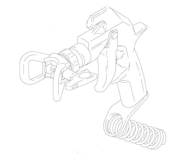 309741C - Pistolet de pulvérisation sans air manuel Flex Plus - Graco - Léger et ergonomique - 345 bar_3