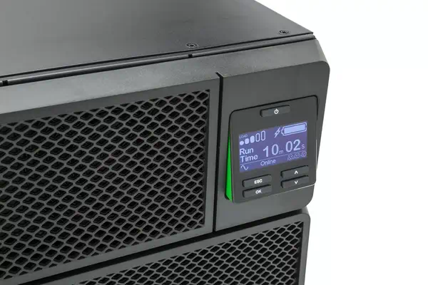 APC Smart-UPS On-Line SRT5KRMXLI - 5000VA, 6x C13, 4x C19 output, rack mountable, Embedded NMC_3