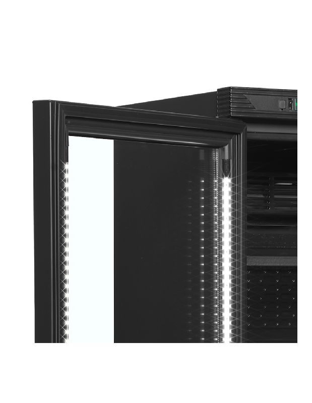 Armoire à boissons 1 porte vitrée - 120 litres - Éclairage LED - Régulation électronique - Réf. AE201PV_3