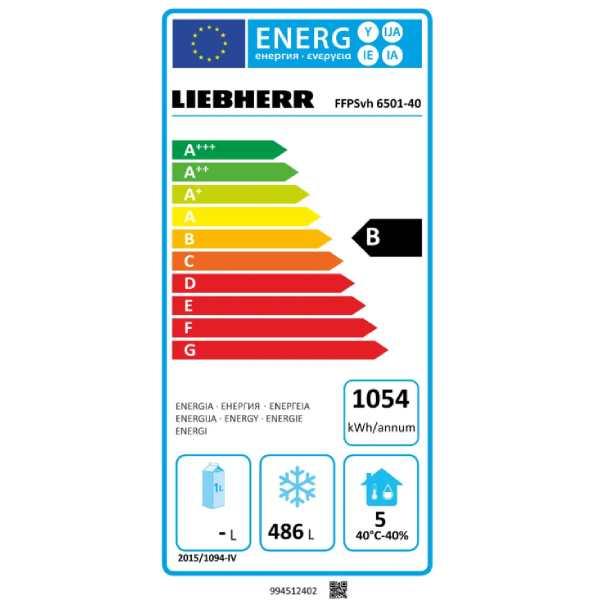 Armoire réfrigérée négative Inox - GN2/1 - 597L | Liebherr - FFPSvh 6501 Perfection_3