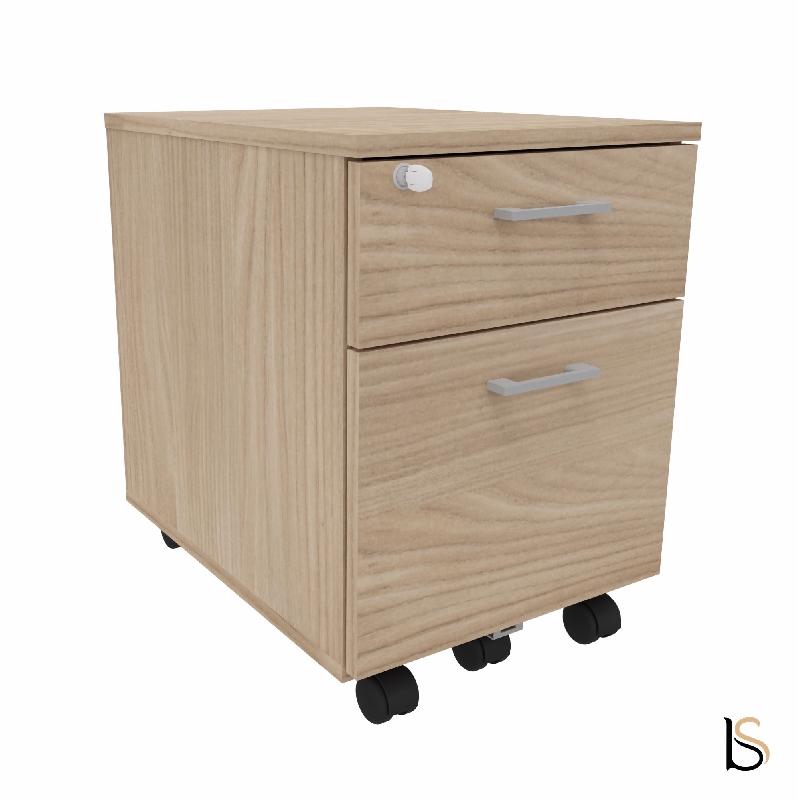 Caisson mobile avec tiroir pour dossiers suspendus - Quadrifoglio. - Orme_3