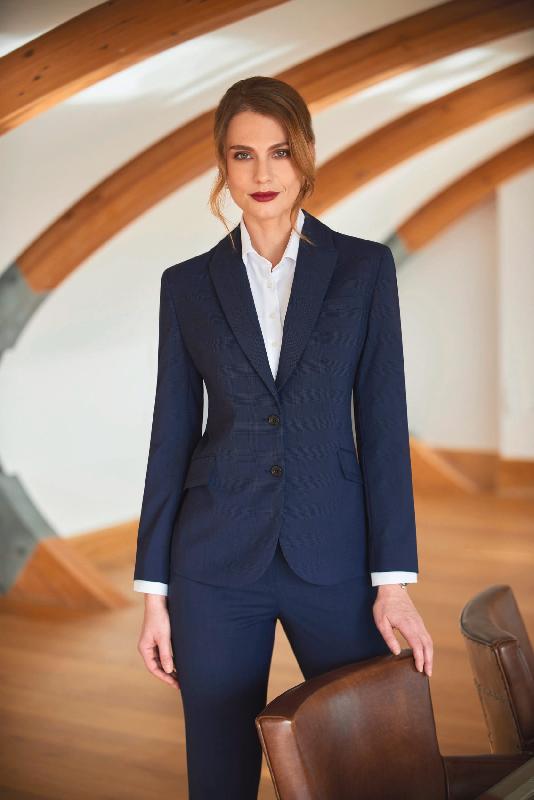 Veste Femme Novara - Réf: BT2222 - Polyester/Laine/Lycra avec Finition Anti-Tâches Nanotech_3