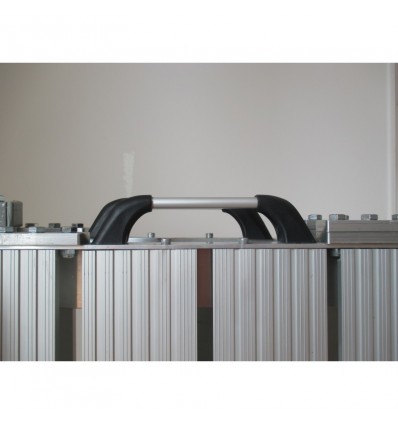 Plateforme pliante amovible en aluminium MEDLIS - 100x100cm - Surface antidérapante - Capacité 300 kg_3