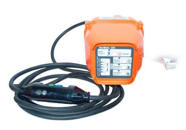 Scie à câble compacte KS400 - GÖLZ - Pour trémies 400 x 400 mm à 800 x 800 mm, avec bâti KB400 et moteur BBM33L 3,3 kW_3