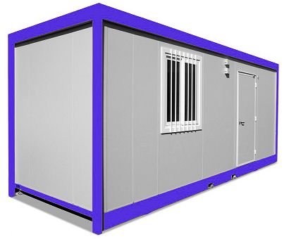 Cabane de chantier personnalisable avec différentes options