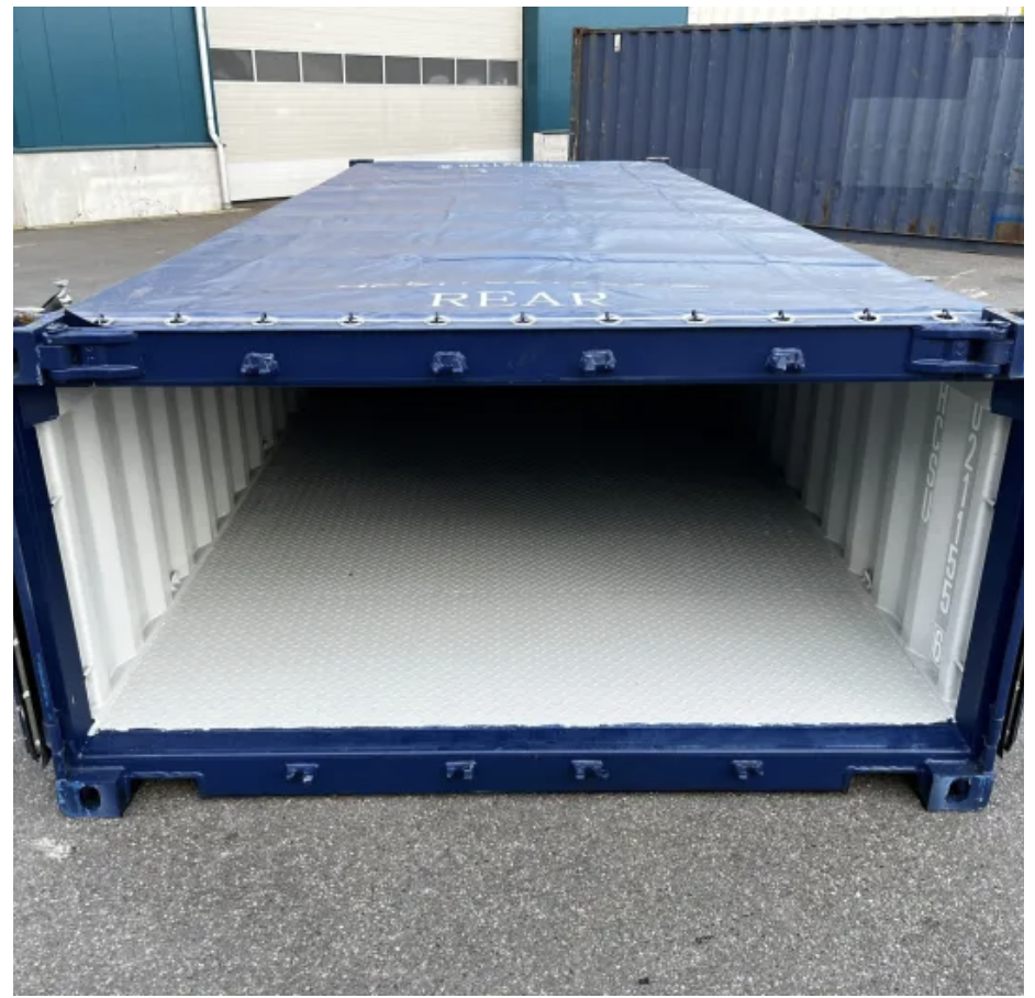 Conteneur maritime 20 pieds - résistant aux intempéries - neuf ou occasion - Open Top / Hard Top_3