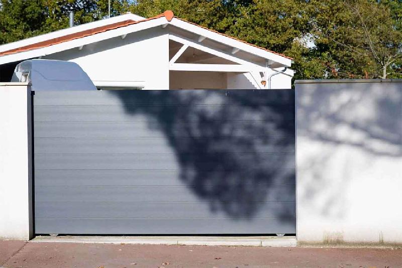 Portail coulissant sans traverse - 4500 / 2090_3