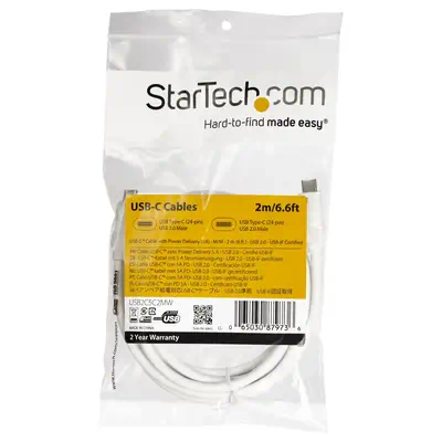 StarTech Cble de Charge Rapide USB-C de 2m, Charge et_3