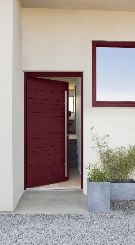 Vernis bois extérieur V33 - Haute protection opaque rouge nordique brillant - 0.75 L_3