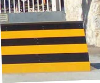 Barrage anti-intrusion 2 à 4m, pour protéger les ambassades, aéroports, sites militaires, sièges gouvernementaux et centres de recherche contre des véhicules béliers - k12_3