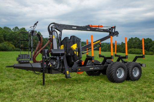 Remorque BMF 10T2 Pro avec surface de chargement de 2,2 m²