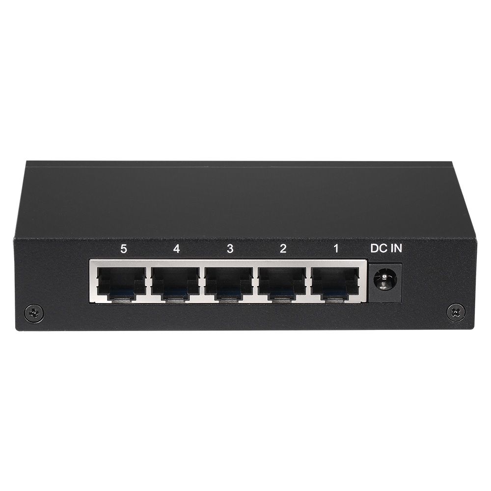Commutateurs - switch - Emidax - GS-1005E - 5 ports Gigabit - Plug-and-Play, conception sans ventilateur_3