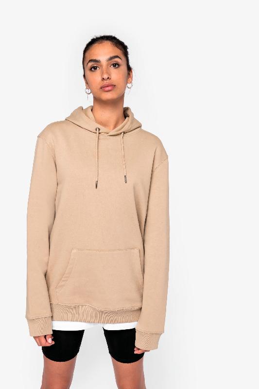 Sweat-shirt écoresponsable à capuche unisexe - Native Spirit - Réf: NS401 - coton biologique et polyester recyclé_3